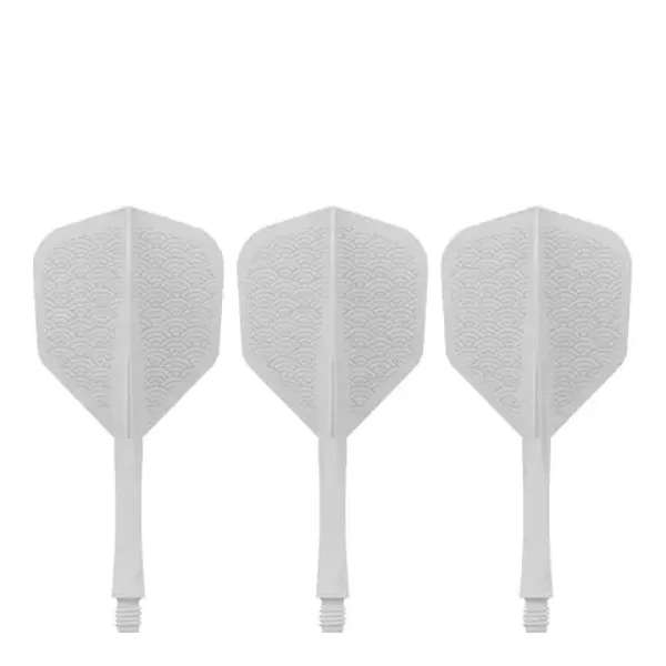 Vols Caliburn - Arbre et vol moulés - Standard No6 - Vagues - Blanc