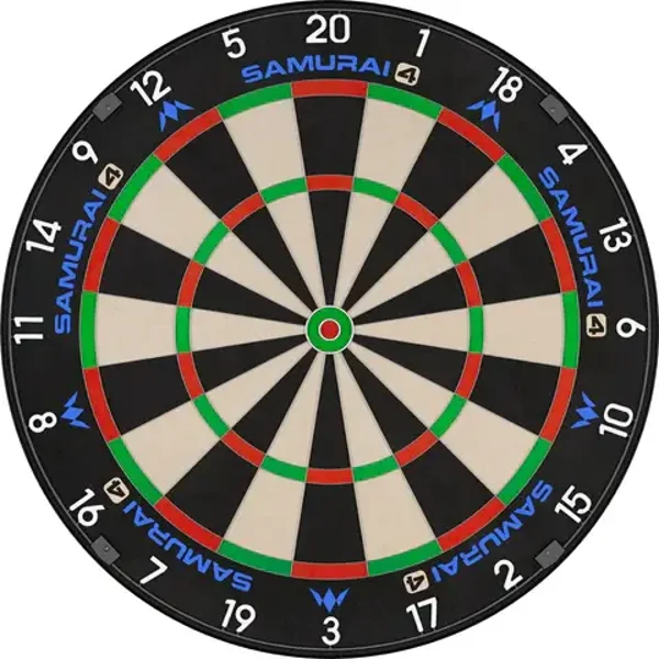 Mission Samurai 4 Dart Boardboard