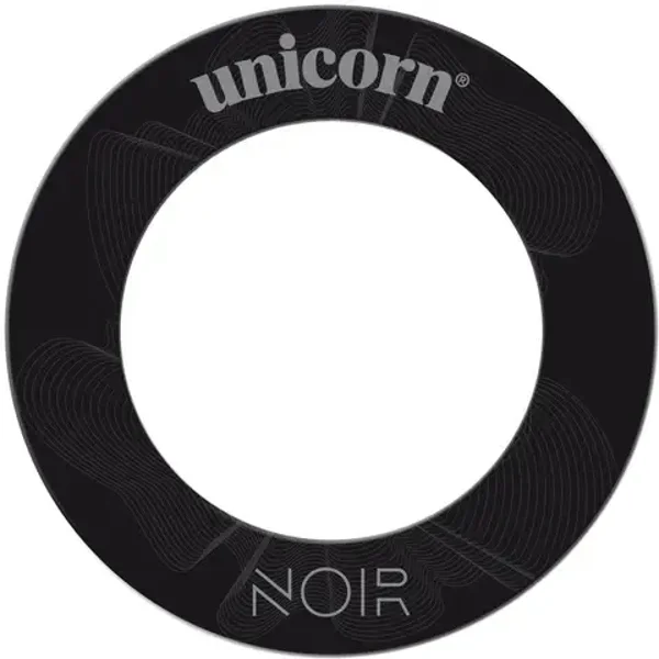 Entourage de cible de fléchettes Unicorn - Professionnel - Robuste - Noir