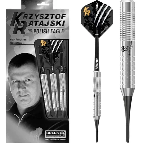BULL’S Krzysztof Ratajski- Pointe souple-L’Aigle polonais-Laiton, Argent-18g