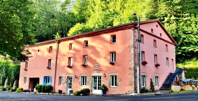 vue facade sud de l'auberge