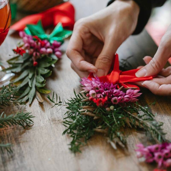 Workshop Kerststuk maken