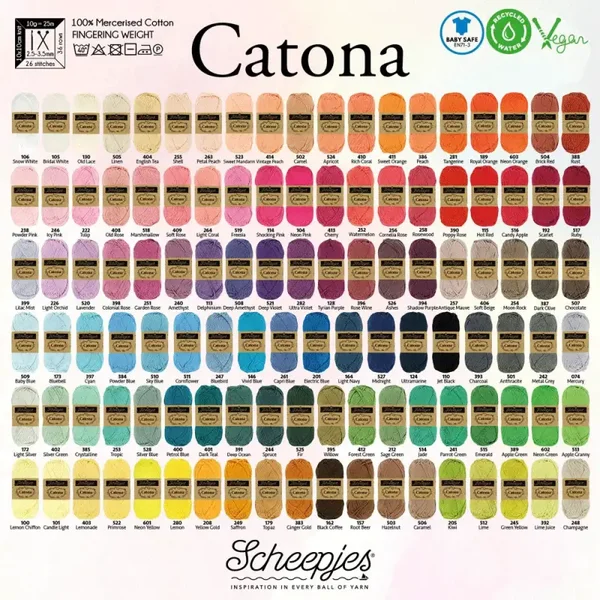 Scheepjes Catona 50 gram