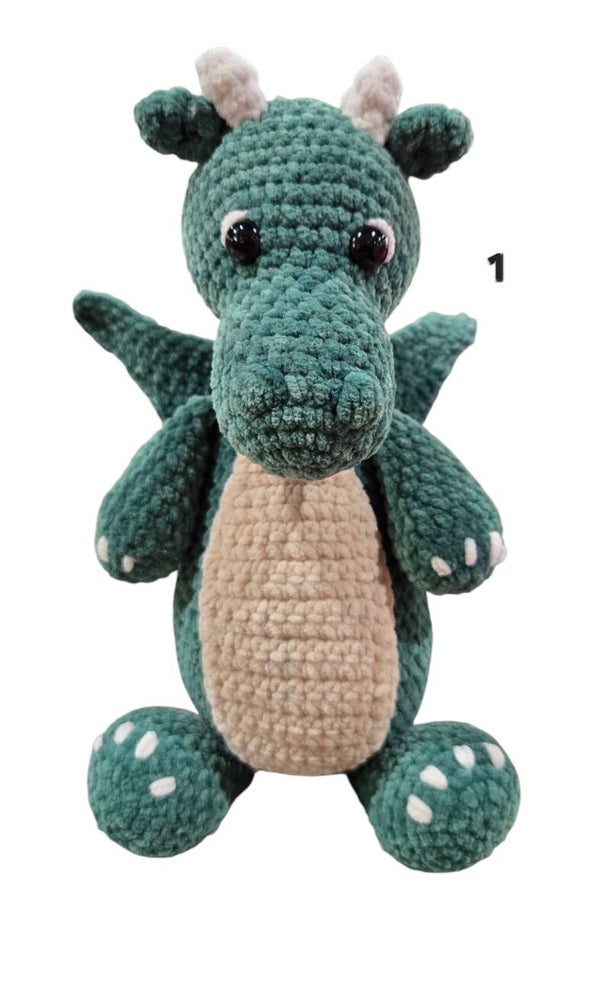 Crochet pattern Dragon Joey english