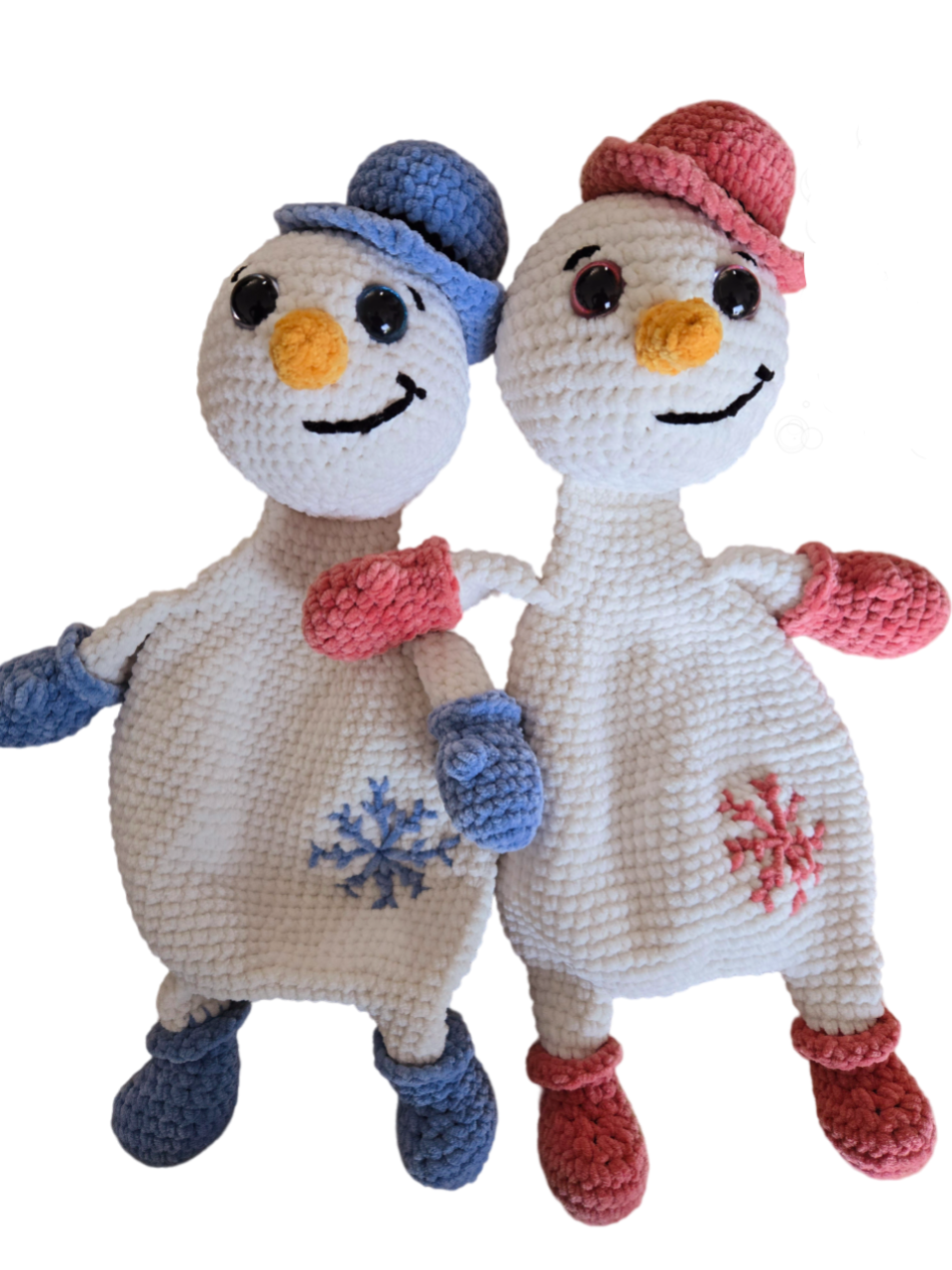 Haakpakket Frosty Sneeuwpop knuffeldoek