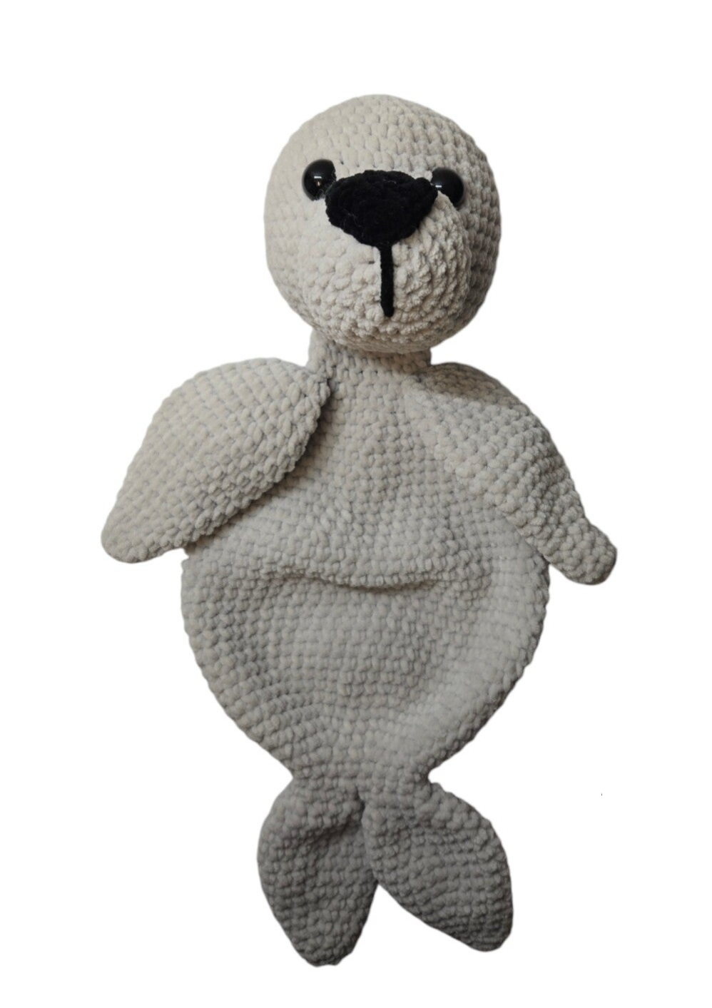 Haakpatroon knuffeldoekje Saar zeehond