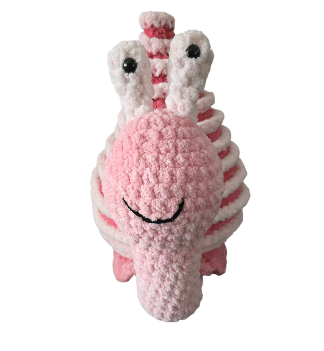 Crochet pattern Snail Robin english
