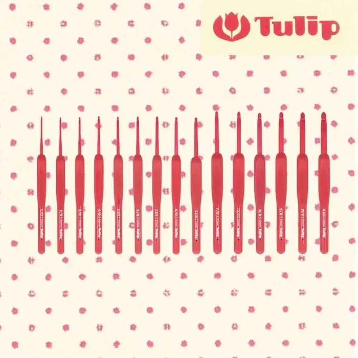 Tulip Etimo Red haaknaald