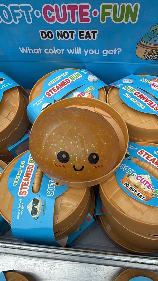 Dumpling glitter met licht