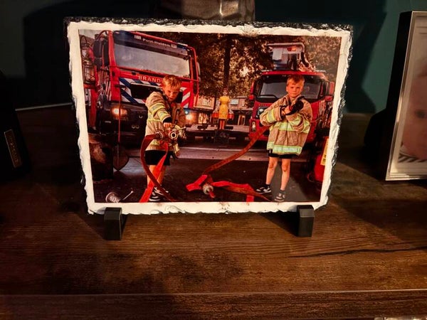 Leistenen foto lijst