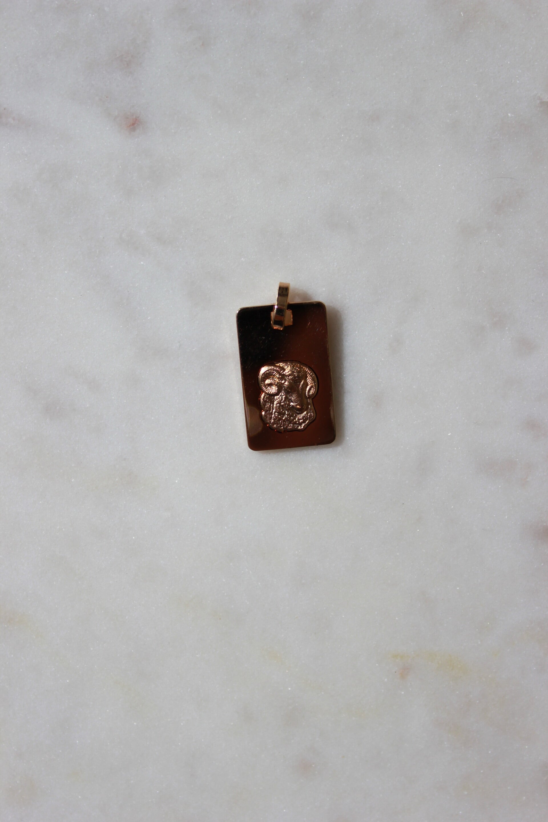 Aries rectangle Gold