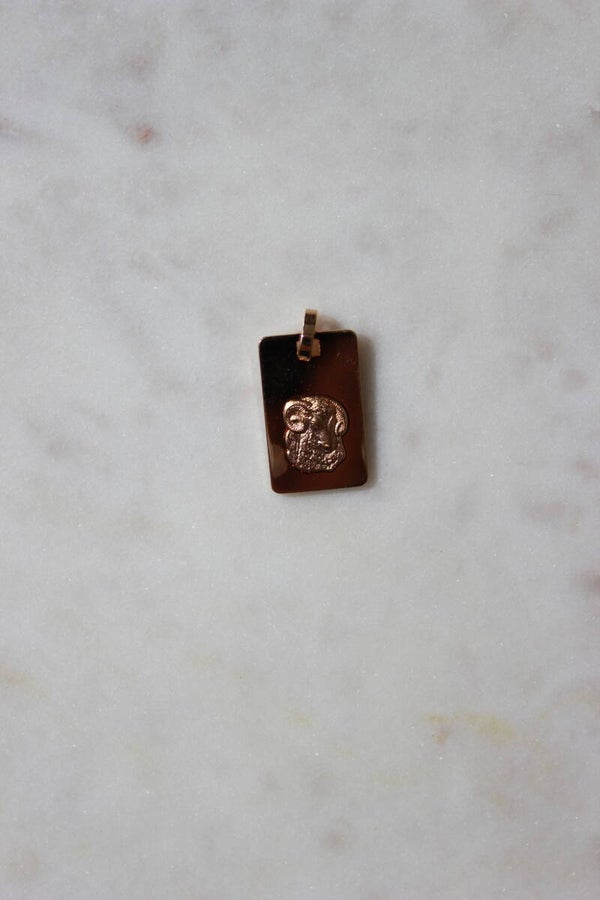 Aries rectangle Gold