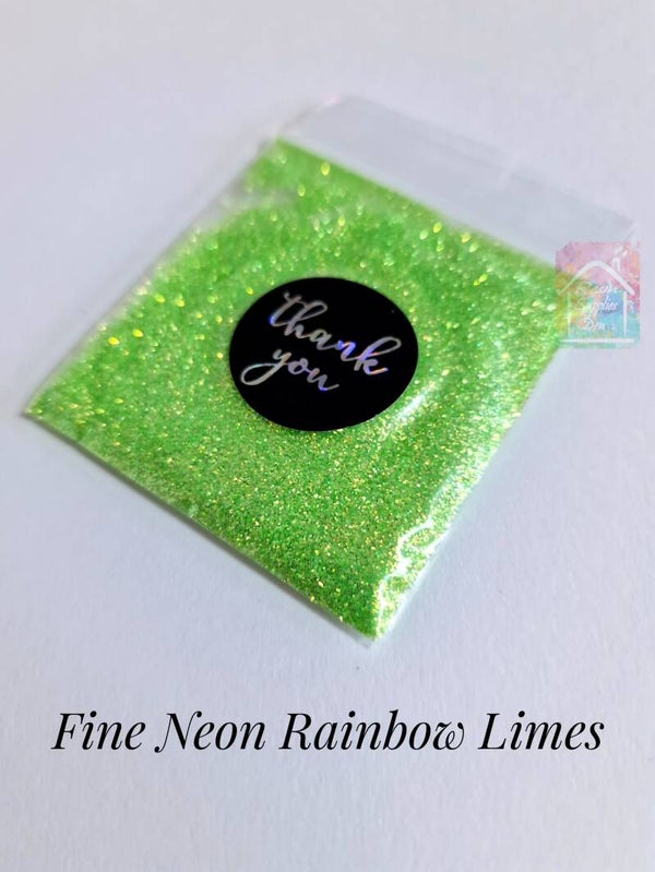 Green & Blue glitters