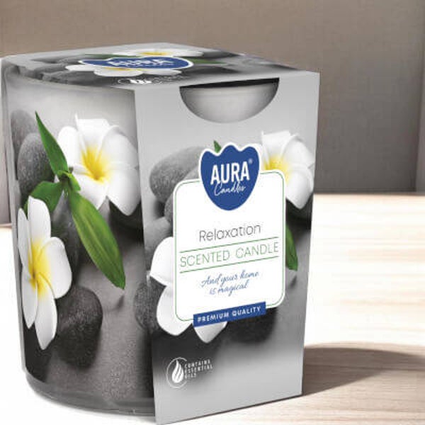 Relaxation scented candle