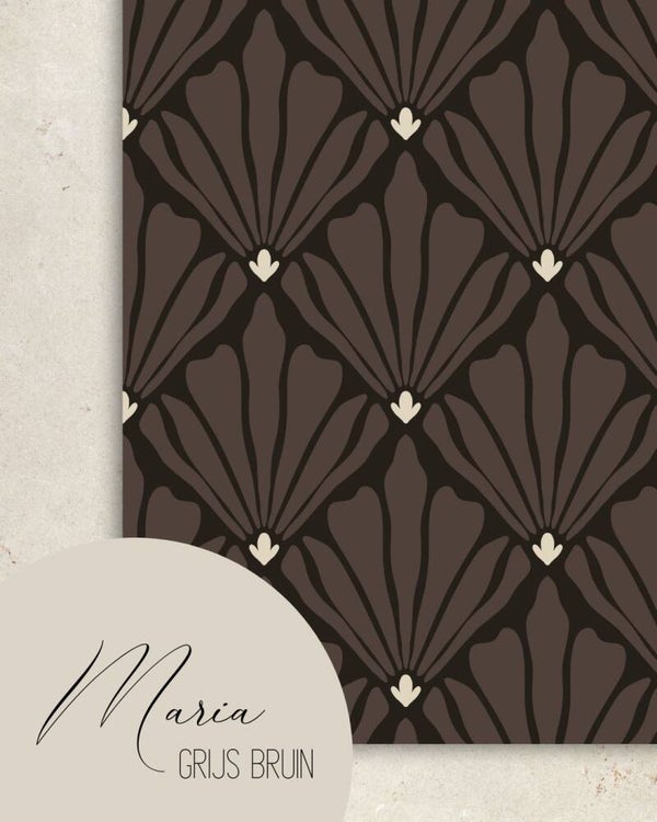 Deurmat Maria GRIJS BRUIN