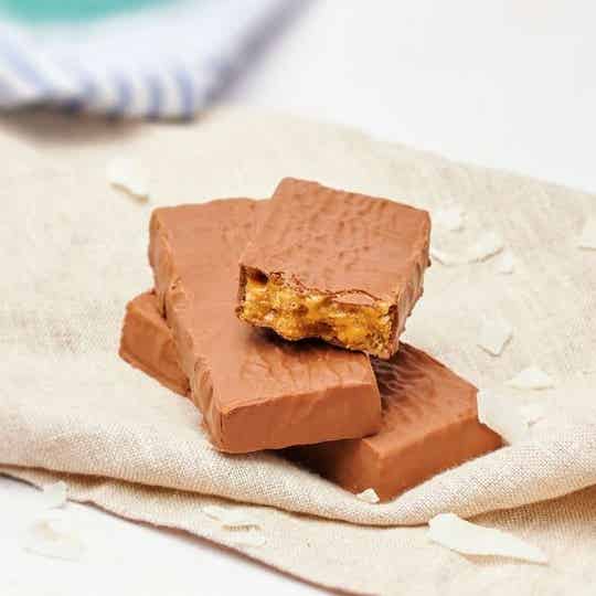 Reep Crunchy kokos, verpakt per 7