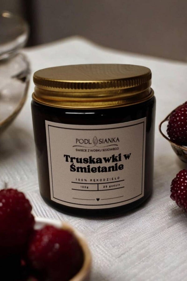 Truskawki w Śmietanie