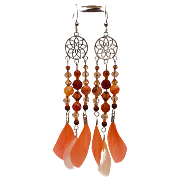 Oorbellen "nude daydream"