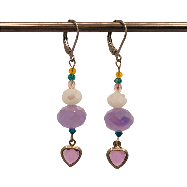 Oorbellen "unicorn vibes on cloud nine"