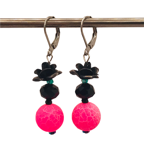 Oorbellen "bold statement"