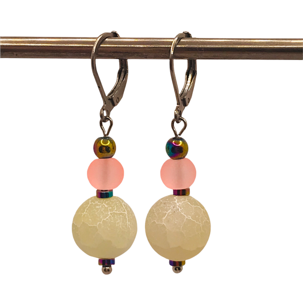 Oorbellen "sweet melon"