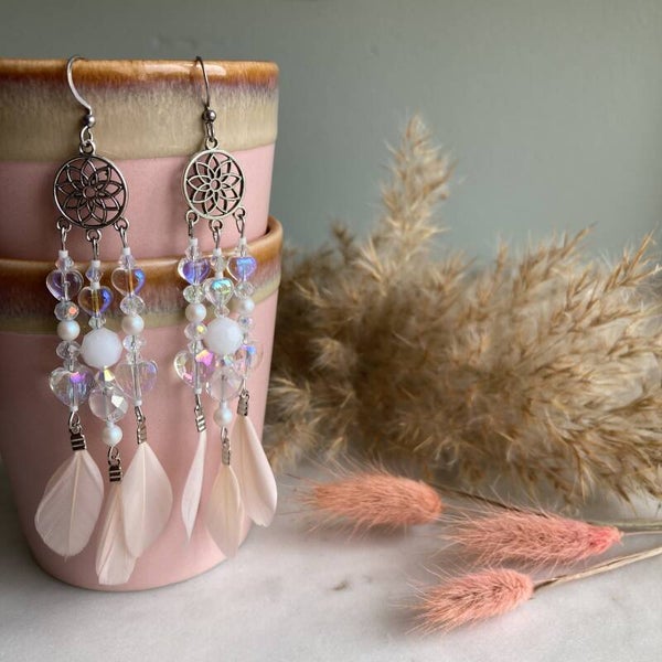 Oorbellen "love is my religion"