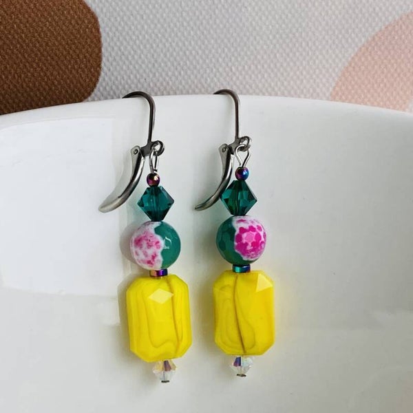 Oorbellen "cheer up"