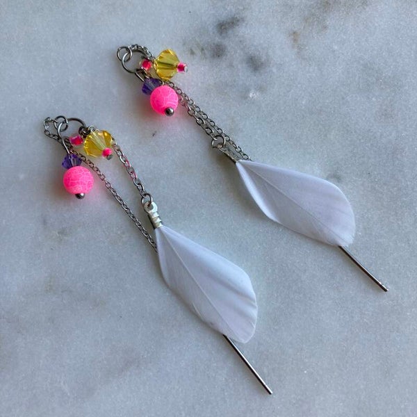 Oorbellen "enjoy the sun"