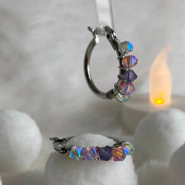 Oorbellen "another Cheshire Cat"