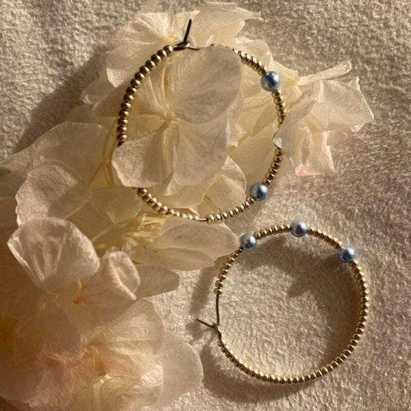 Oorbellen "another Caterpiller"