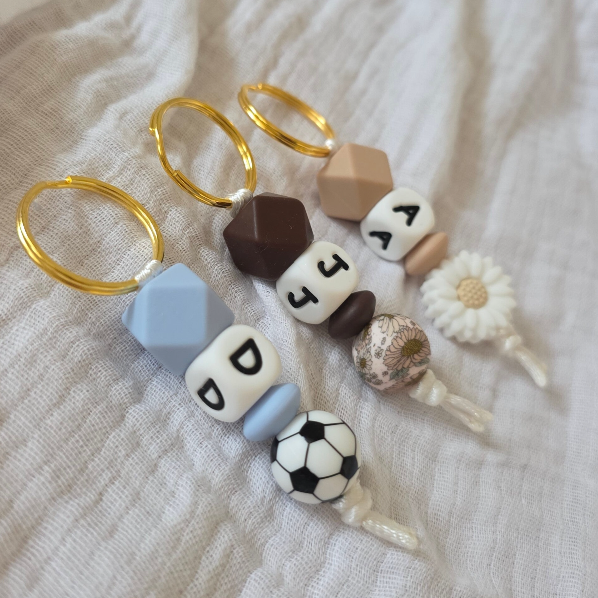 Sleutelhanger met letter