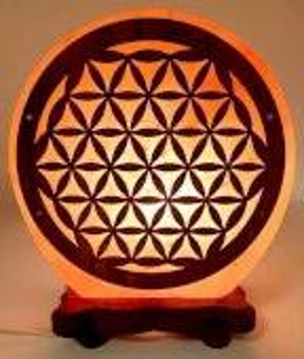 LAMPE DE SEL FLEUR DE VIE BIS 5KG