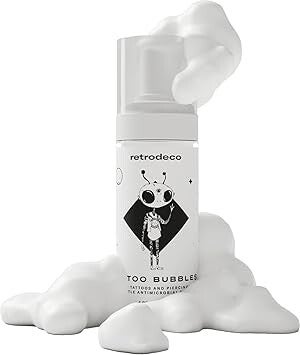 Tattoo Bubbles 4.2oz Foaming Tattoo Soap- Clean Skin & Piercings
