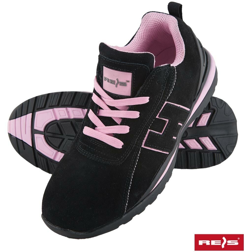 Sportieve werkschoenen dames (roze) SB SRA