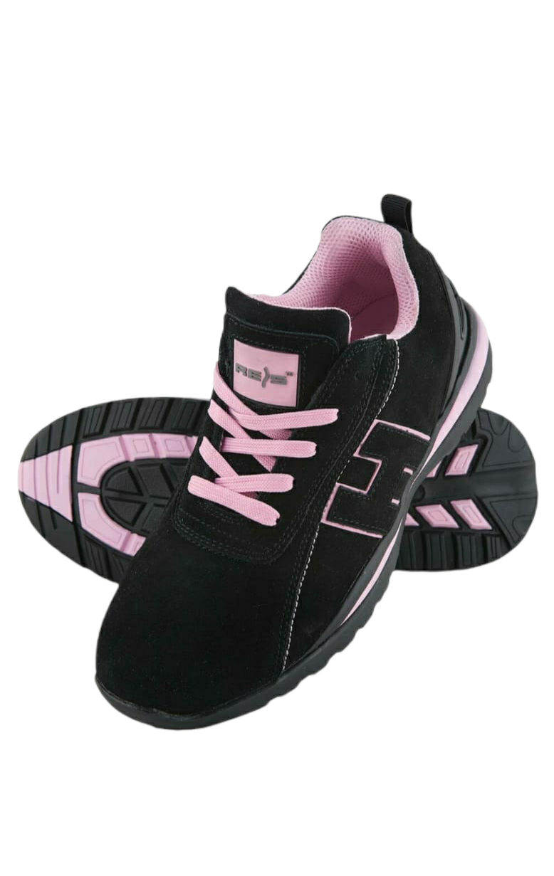 Sportieve werkschoenen dames (roze) SB SRA