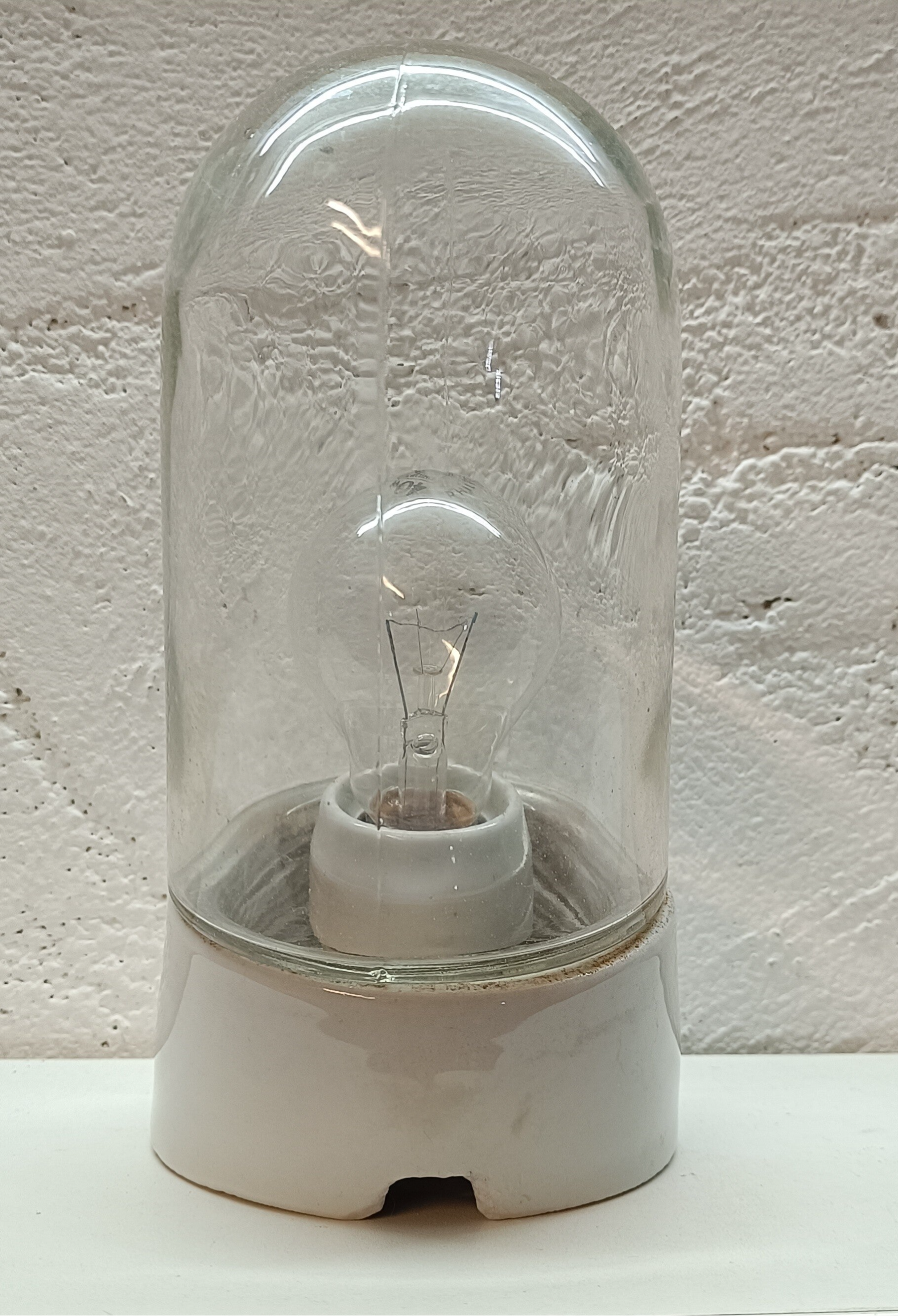 Lampe Porzellanlampe kellerlampe Kellerleuchte