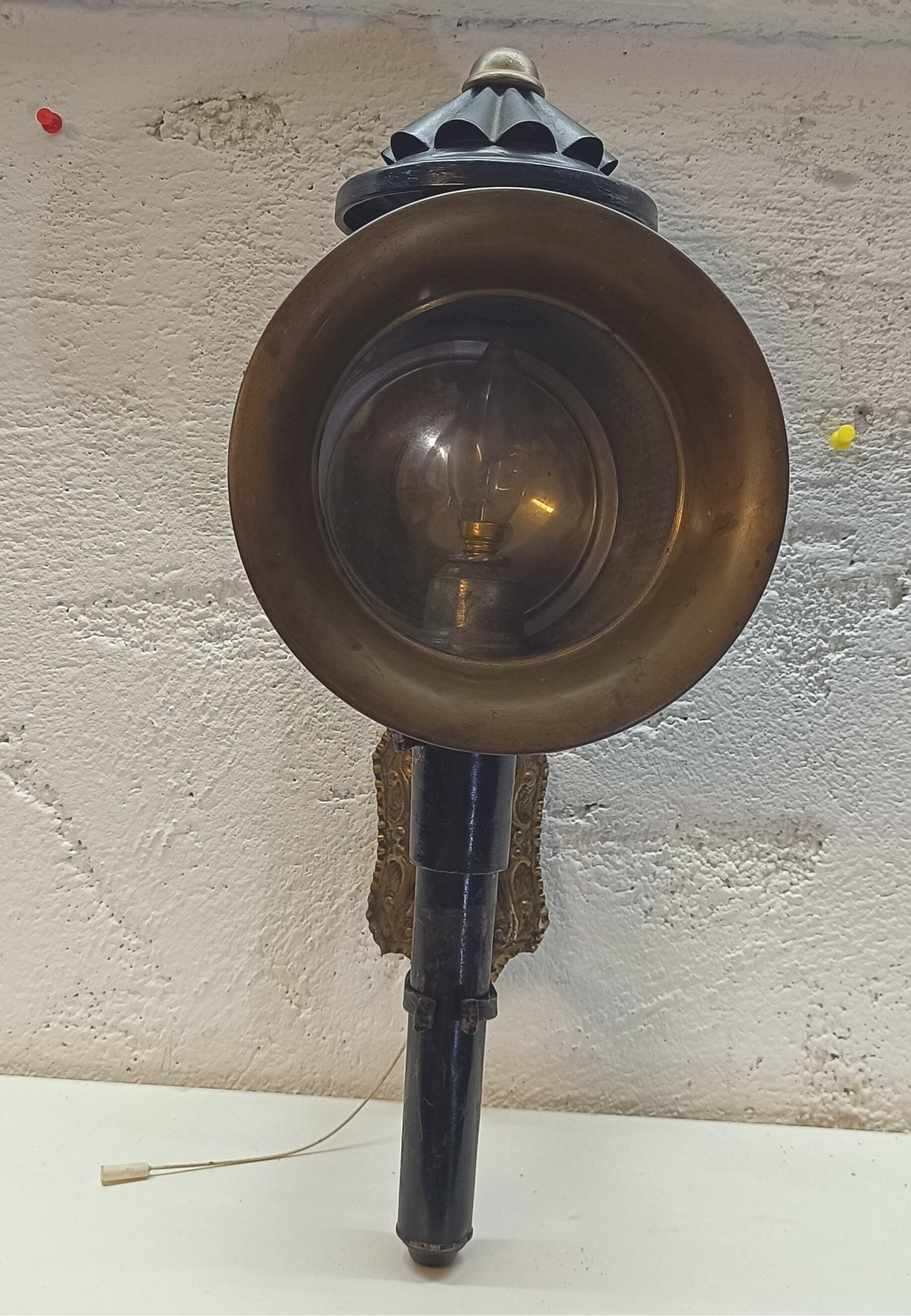 Kutscherlampe, Wandlampe, Dekoration, Karneval, Wagen, Kutsche