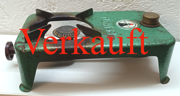 VINTAGE SELTENER MARKE TURM 38 METHO CAMPINGKOCHER MADE IN W. GERMANY