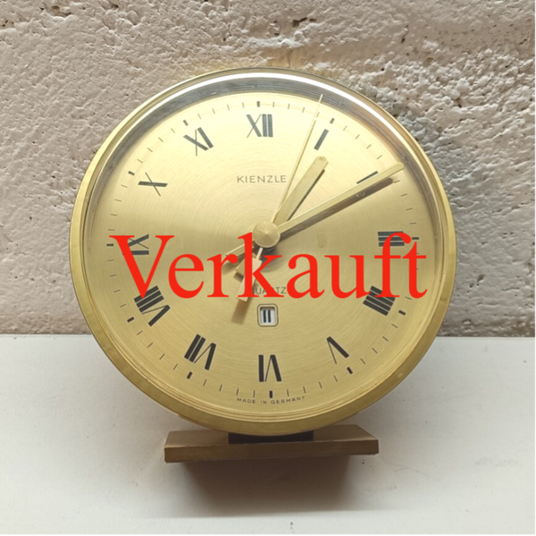 Alte schöne Tischuhr kaminuhr Kienzle Kalender