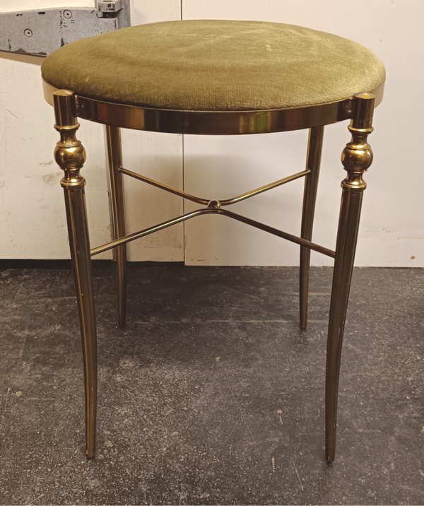Schminktisch Stuhl Hocker Messing