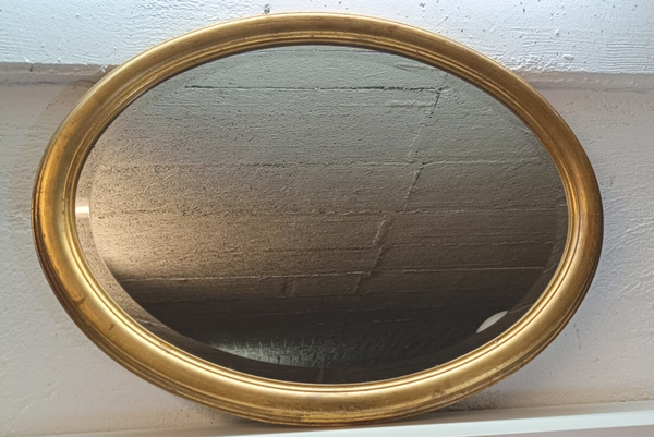 Alte Holz Spiegel Wandspiegel Deko 79x59 cm