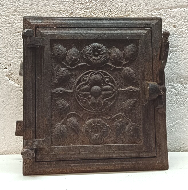 Ofentür Gusseisen Antik