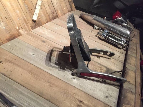 achterbeugel, fenderstruts honda v 45 magna