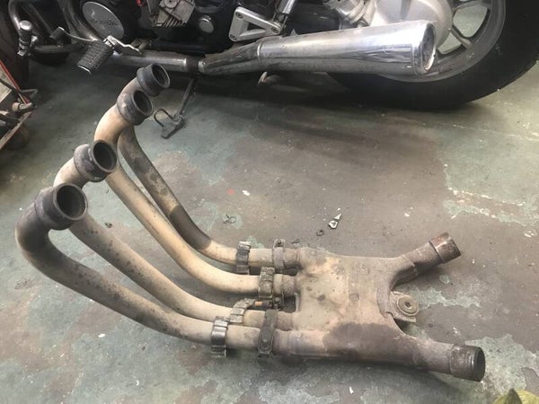 uitlaatbochten, spruitstuk yamaha fj 1200