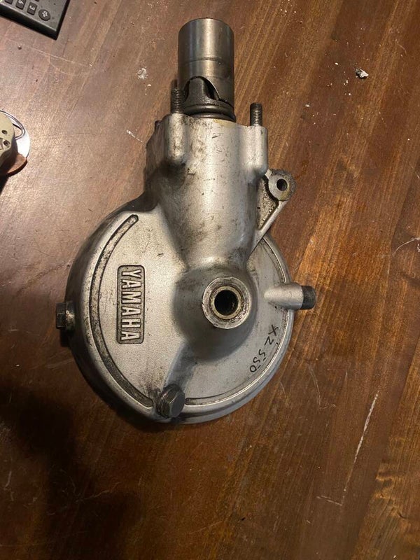 cardanhuis, cardanklok yamaha xz 550