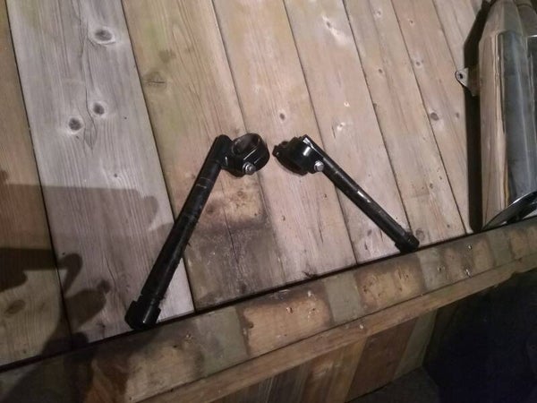 clip-ons, stuurhelften honda cbr 600f