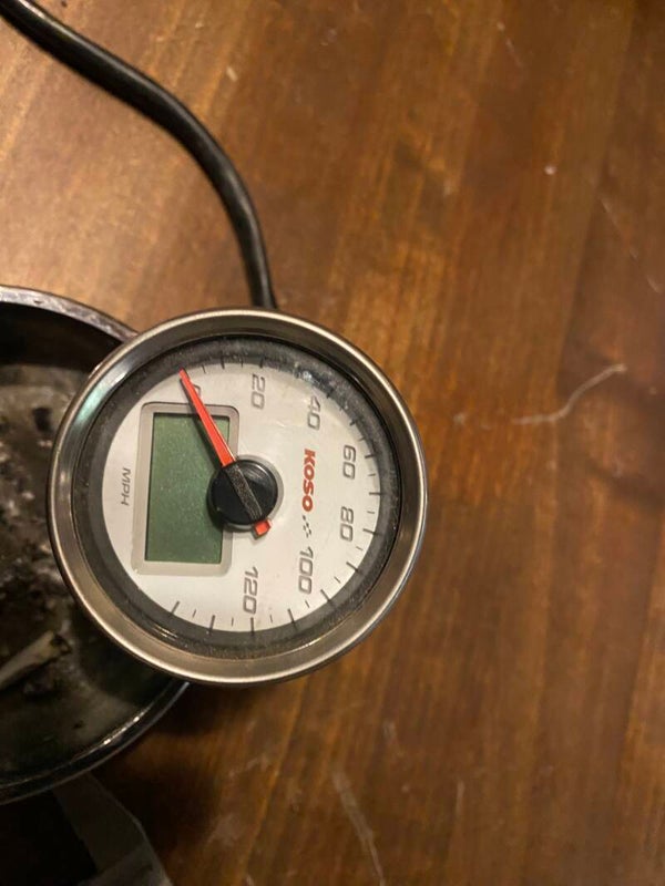 kilometerteller koso  diameter 61mm