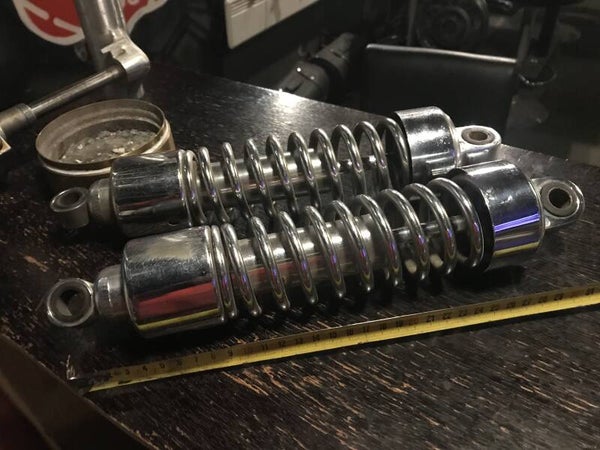 schokbrekerset chroom hart op hart 31 cm