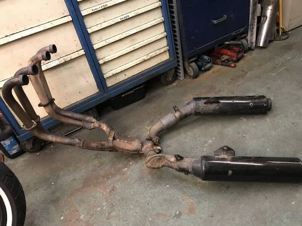 uitlaatsysteem honda cbr 1000f