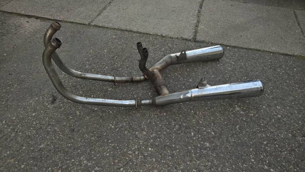 uitlaatsysteem yamaha xz 550